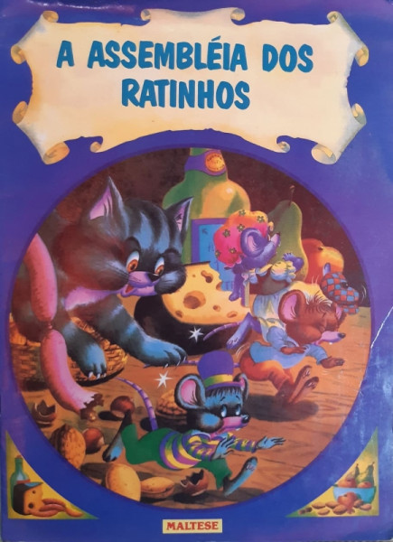 Capa de A Assembléia dos Ratinhos - Olga Cafalcchio Tradução de um conto popular