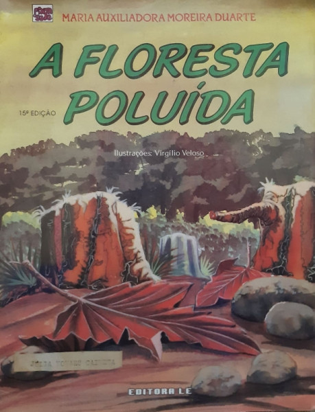 Capa de A Floresta Poluída - Maria Auxiliadora Moreira Duarte