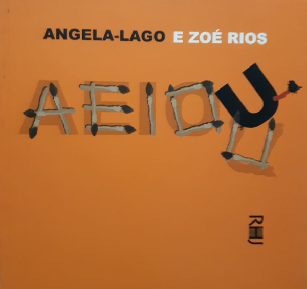 Capa de AEIOU - Angela Lago; Zoé Rios