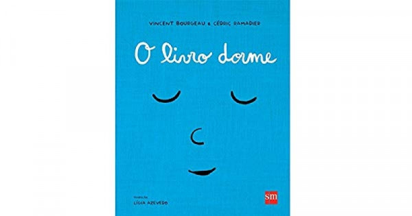 Capa de O LIVRO DORME - VICENT BOURGEAU E CEDRIC RAMADIER