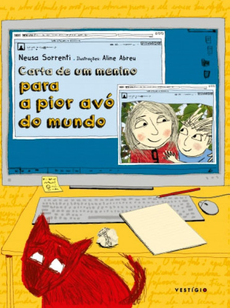 Capa de Carta de um menino para a pior avó do mundo - Neusa Sorrenti
