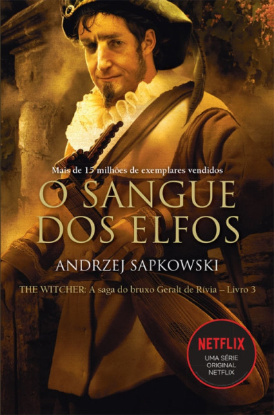 Capa de O sangue dos elfos - Andrzej Sapkowski