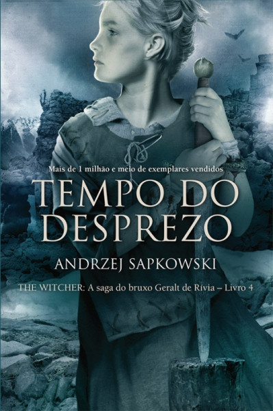 Capa de Tempo do desprezo - Andrzej Sapkowski