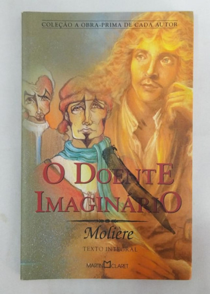 Capa de O doente imaginário - Moliére