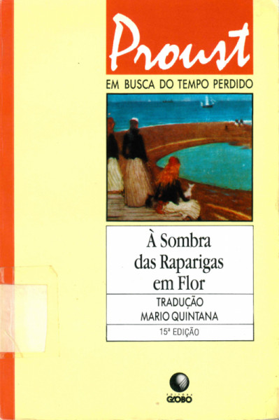 Capa de À sombra das raparigas em flor - Marcel Proust