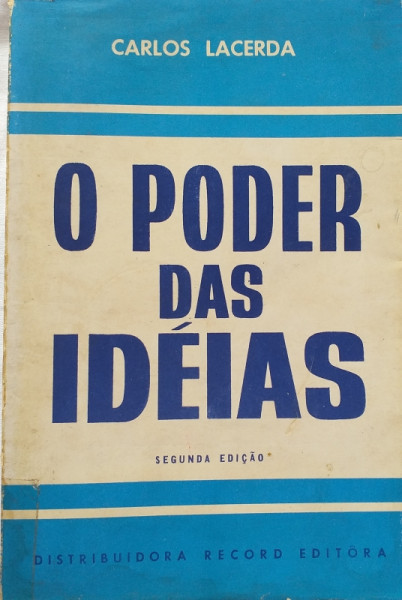 Capa de O poder das ideias - Carlos Lacerda