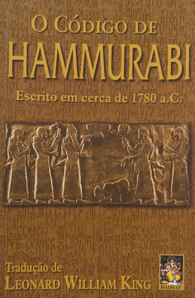 Capa de O código de Hammurabi - Leonard William King