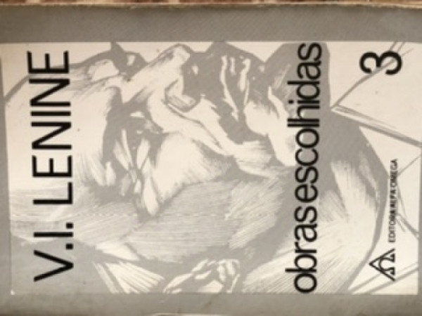 Capa de Obras escolhidas V.I.Lenine Volume 3 - V.I.Lenine