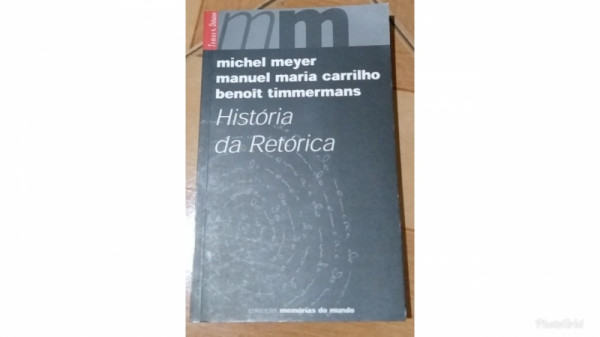 Capa de História da Retórica - Michel Meyer et alii