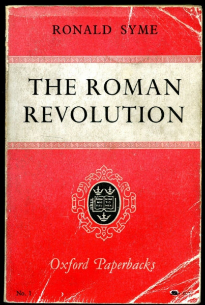 Capa de Roman Revolution - Ronald Syme