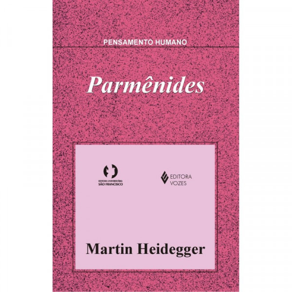 Capa de Parmênides - Martin Heidegger