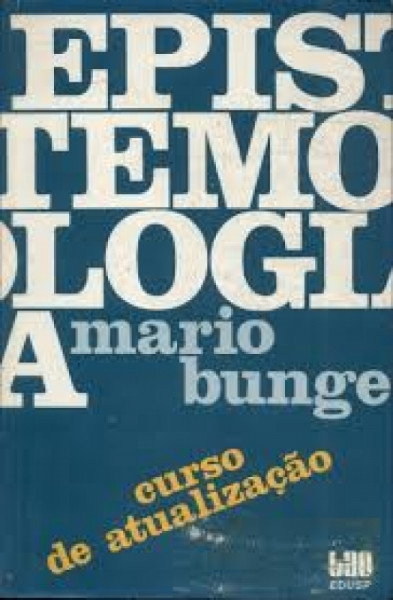 Capa de Epistemologia - Mario Bunge
