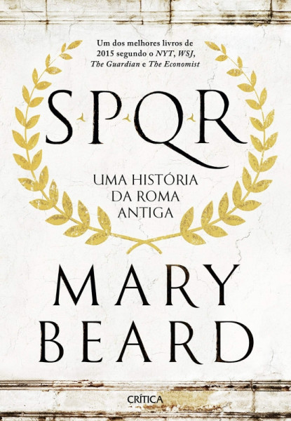 Capa de SPQR - Uma história da Roma Antiga - Mary Beard