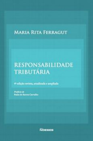 Capa de Responsabilidade Tributária - Maria Rita Ferragut