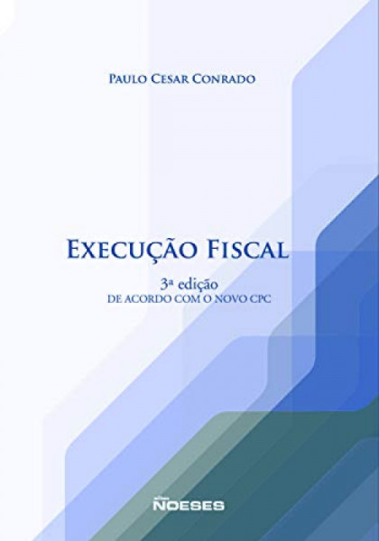 Capa de Execução fiscal - Paulo Cesar Conrado
