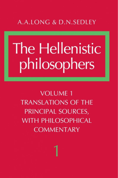 Capa de The Hellenistic Philosophers I e II - A. A. Long Autor, D. N. Sedley Autor