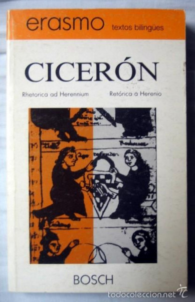 Capa de Retórica a Herenio - Cicero