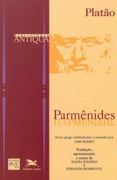 Capa de Parmênides - Platão