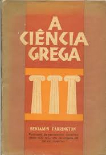 Capa de A Ciência Grega - Benjamin Farrington