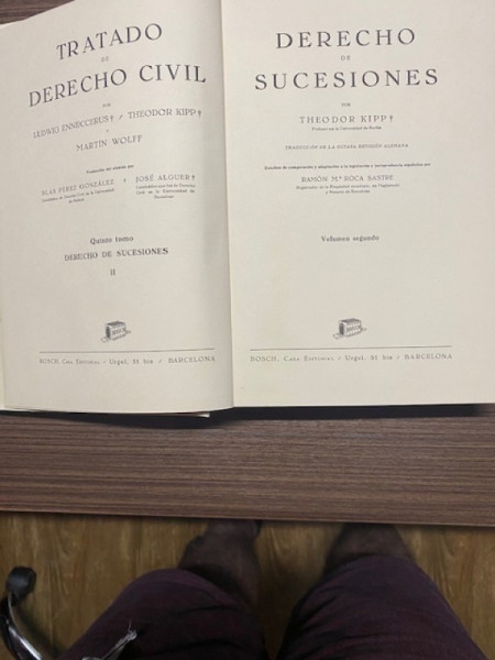 Capa de Tratado de derecho civil tomo V - Karl Martin Ludwig Enneccerus; Louis Theodor Kipp; Martín Wolff