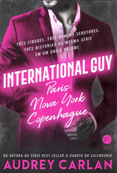 Capa de International Guy: Paris, Nova York, Copenhague - Audrey Carlan