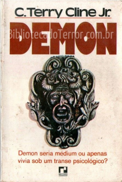 Capa de Demon - C. Terry Cline Jr.