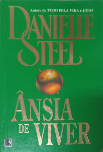 Capa de Ânsia de Viver - Danielle Steel