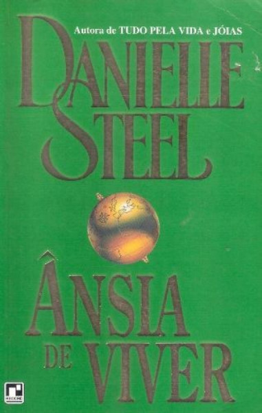 Capa de Ânsia de Viver - Danielle Steel