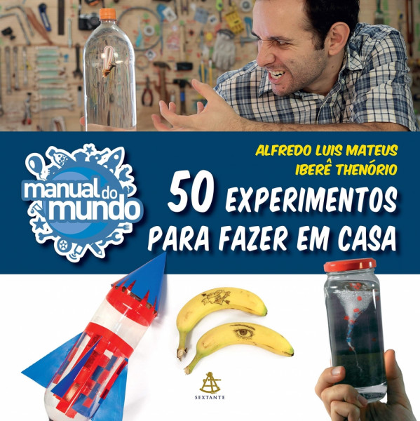 Capa de Manual do Mundo - Alfredo Luis Mateus; Iberê Tenório