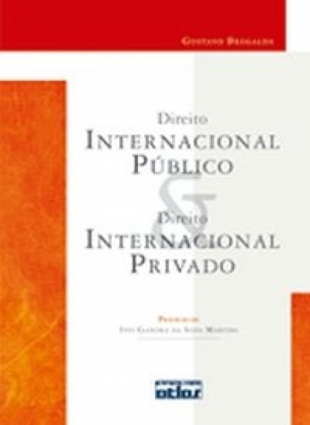 Capa de Direito internacional público & Direito internacional privado - Gustavo Bregalda