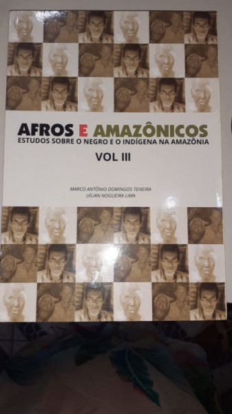 Capa de Afros e amazônicos - Marco Antônio Domingues Teixeira; Uílian Nogueira Lima