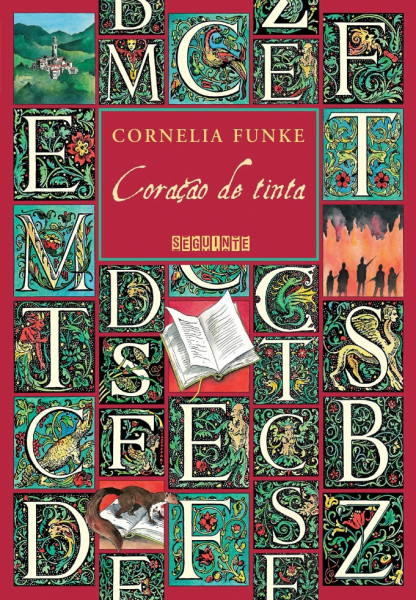 Capa de Coração de tinta - Cornelia Funke