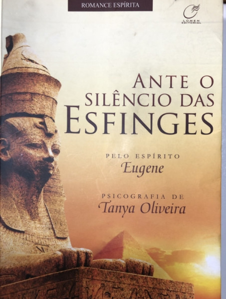 Capa de Ante o silêncio das esfinges - Tanya Oliveira; Espírito Eugene