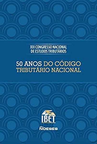 Capa de XIII Congresso Nacional de Estudos Tributarios - Paulo Barros Carvalho