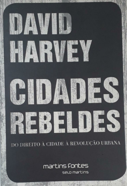 Capa de Cidades rebeldes - David Harvey