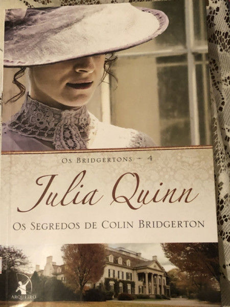 Capa de Os segredos de Colin - Julia Quinn
