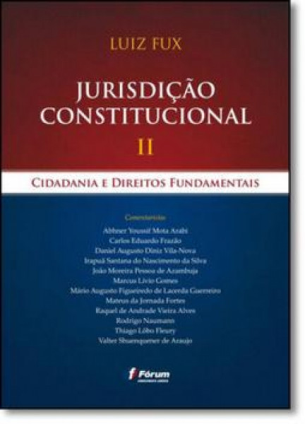 Capa de Jurisdiçao Constitucional II - Luiz Fux