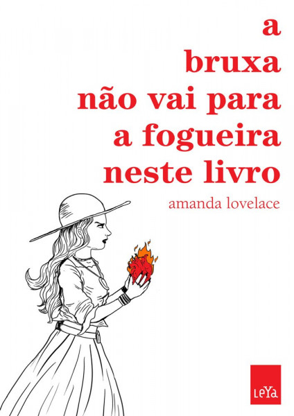 Capa de A bruxa não vai para a fogueira neste livro - Amanda Lovelace