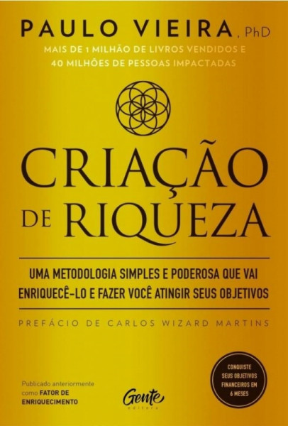 Capa de Criação de riqueza - Paulo Vieira