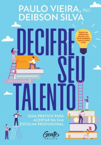 Capa de Decifre seu talento - Paulo Vieira; Deibson Silva