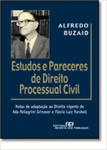 Capa de Estudos e pareceres de direito processual civil - Alfredo Buzaid