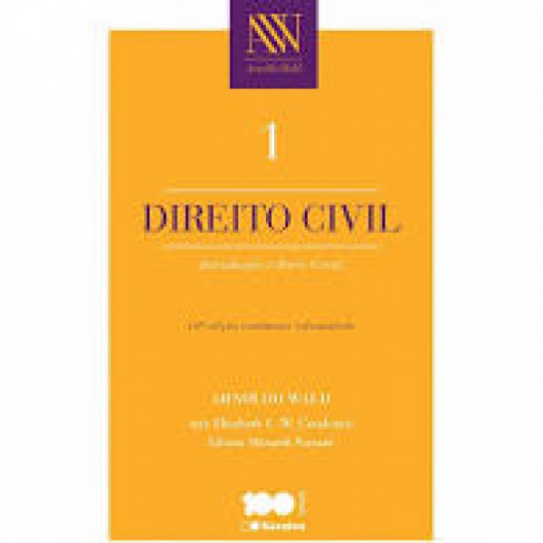 Capa de Direito civil 1 - Arnold Wald