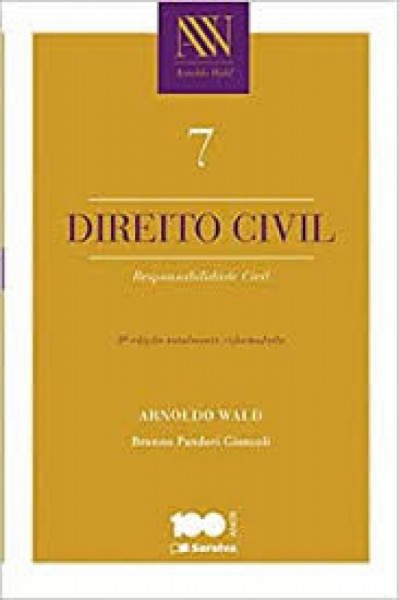 Capa de Direito civil 7 - Arnoldo Wald; Brunno Pandori Giancoli