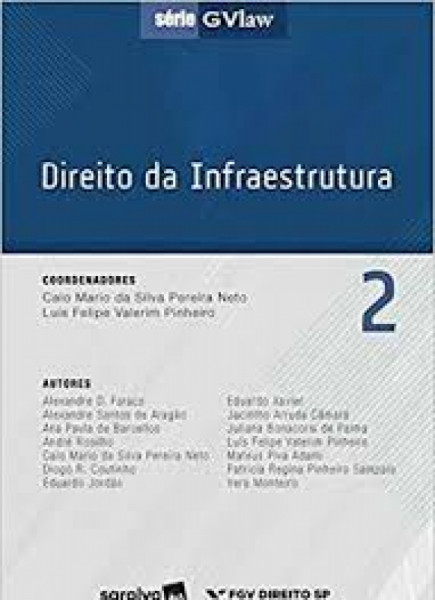 Capa de Direito da infraestrutura 2 - Caio Mario da Silva Pereira Neto; Luis Felipe Valerim Pinheiro