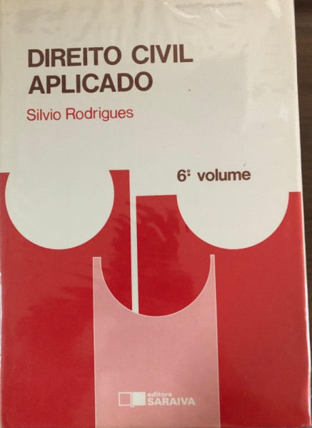 Capa de Direito civil aplicado volume 6 - Silvio Rodrigues