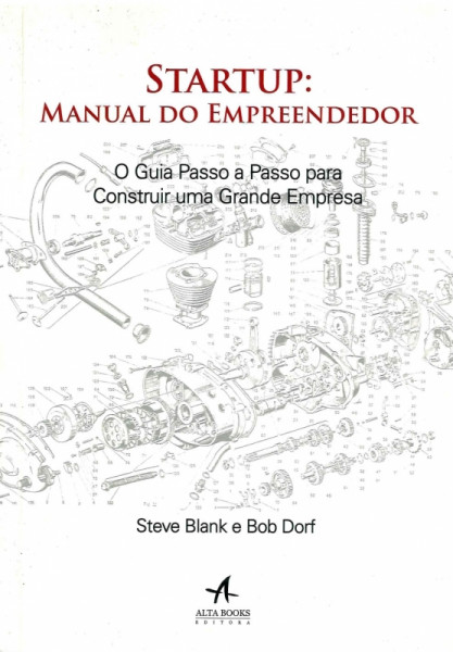 Capa de Startup: manual do empreendedor - Steve Blank; Bob Dorf