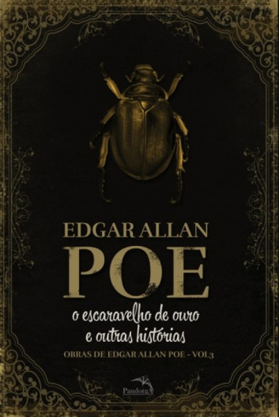 Capa de O escaravelho de ouro e outras histórias extraordinárias - Edgar Allan Poe