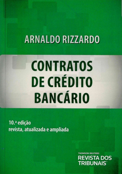 Capa de Contrato de crédito bancário - Arnaldo Rizzardo