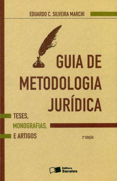 Capa de Guia de metodologia jurídica - Eduardo C. S. Marchi