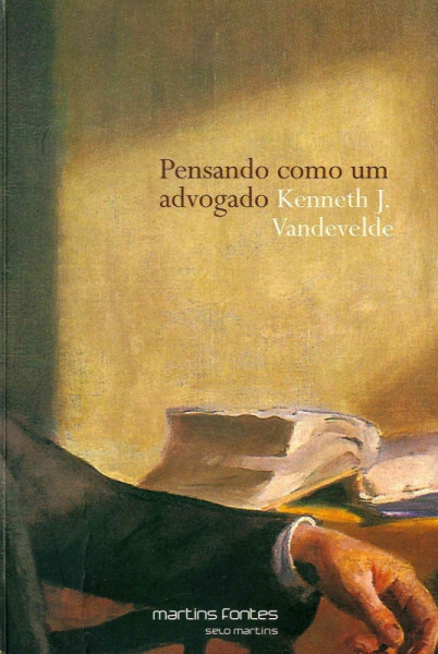 Capa de PENSANDO COMO UM ADVOGADO - Kenneth J. Vandevelde